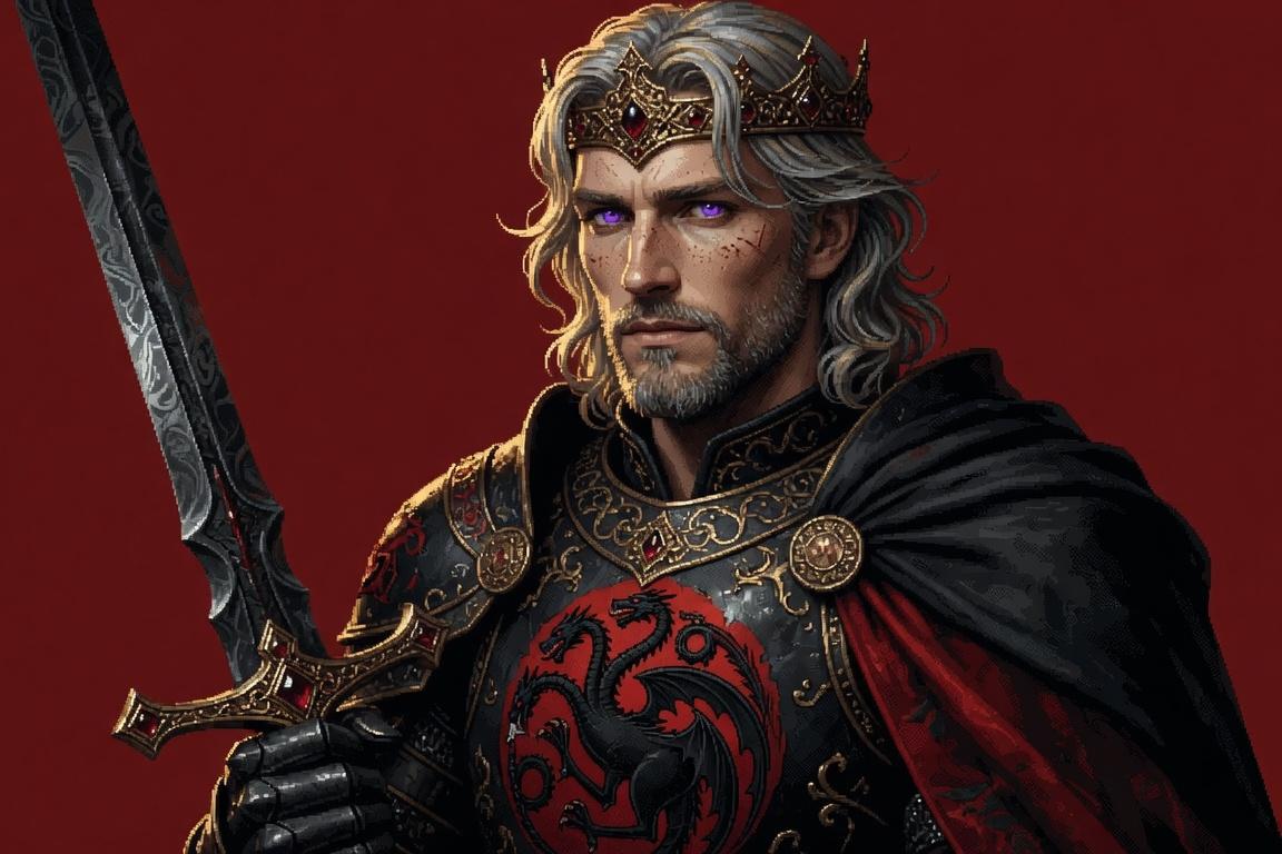 Portrait of Daemon I Blackfyre