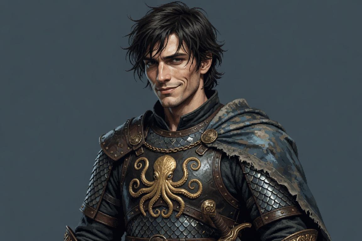 Portrait of Theon Greyjoy