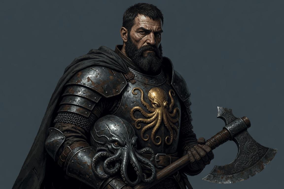 Portrait of Victarion Greyjoy